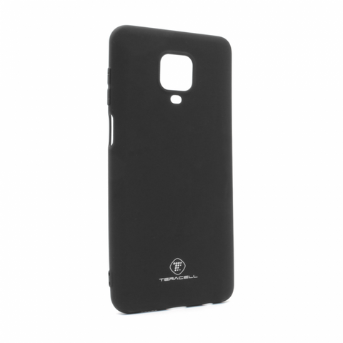 Teracell silikonska futrola skin (ultra tanka) - Xiaomi Redmi Note 9 Pro/Redmi Note 9 Pro Max mat crna.