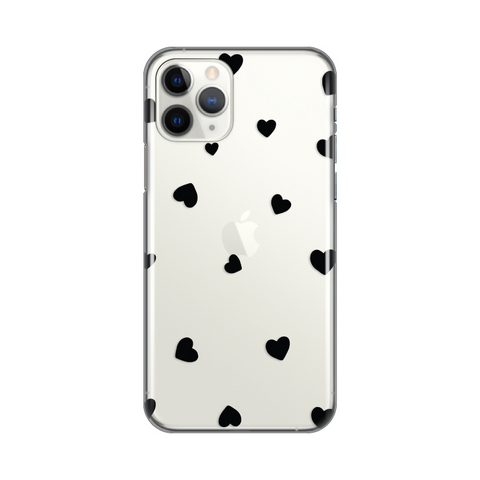 PRINT silikonska futrola skin (ultra tanka) - iPhone 11 Pro Hearts.