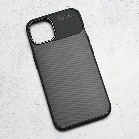 Zastitna futrola Defender Carbon - iPhone 13 crna.