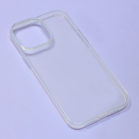 Zastitna silikonska futrola Skin - iPhone 13 Pro Max 6.7 Transparent.