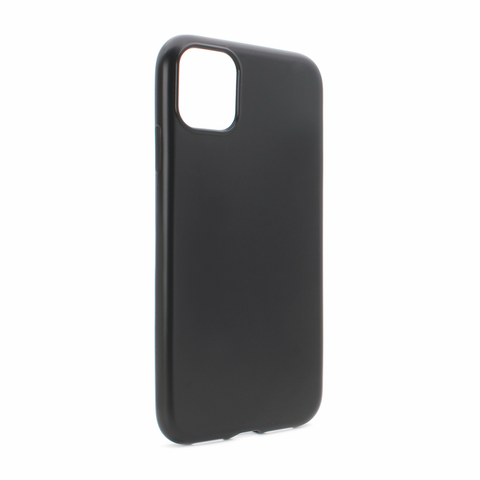 Zastitna silikonska futrola Skin - iPhone 11 6.1 mat crna.