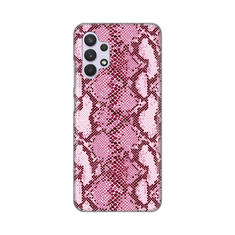 PRINT silikonska futrola - Samsung A325 Galaxy A32 4G EU Pink Snake.