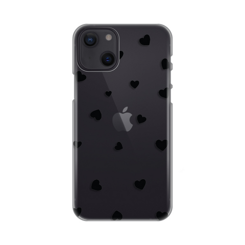 PRINT silikonska futrola skin (ultra tanka) - iPhone 13 Hearts.