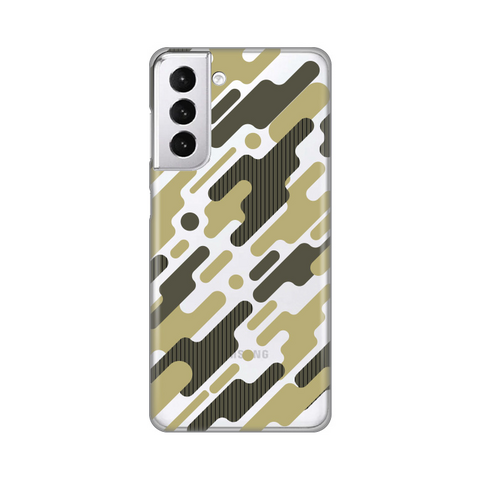 PRINT silikonska futrola skin (ultra tanka) - Samsung G991 Galaxy S21 Army Pattern.