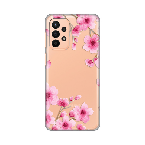 PRINT silikonska futrola skin (ultra tanka) - Samsung A235 Galaxy A23 Rose Flowers.