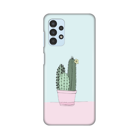 PRINT silikonska futrola - Samsung A135 Galaxy A13 4G Cactus.
