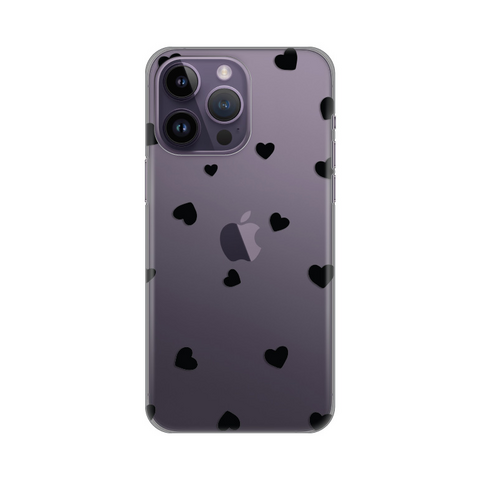 PRINT silikonska futrola skin (ultra tanka) - iPhone 14 Pro Max 6.7 Hearts.