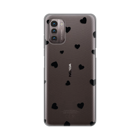 PRINT silikonska futrola skin (ultra tanka) - Nokia G11/G21 Hearts.