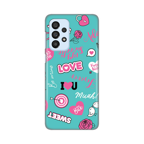 PRINT silikonska futrola - Samsung A336 Galaxy A33 5G Love.
