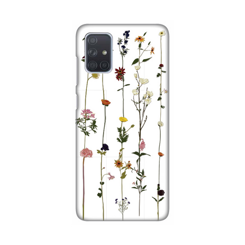 PRINT silikonska futrola skin (ultra tanka) - Samsung A715F Galaxy A71 Flower.