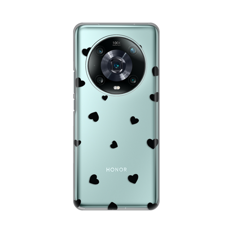 PRINT silikonska futrola skin (ultra tanka) - Huawei Honor Magic 4 Pro Heart.