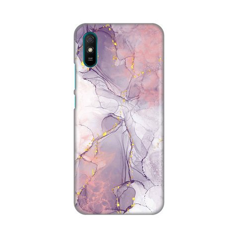 PRINT silikonska futrola - Xiaomi Redmi 9A Pink Marble.