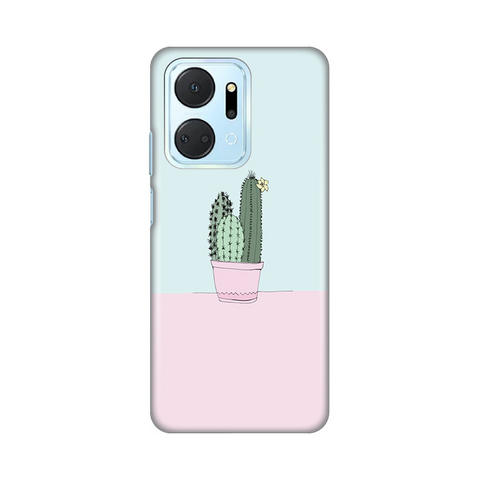 PRINT silikonska futrola - Huawei Honor X7a Cactus.