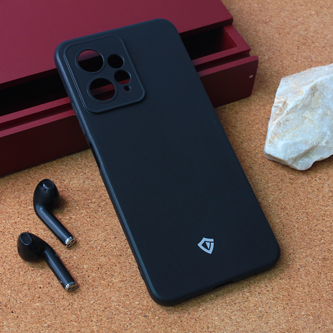 Teracell silikonska futrola skin (ultra tanka) - Xiaomi Redmi Note 12 4G (EU) mat crna.