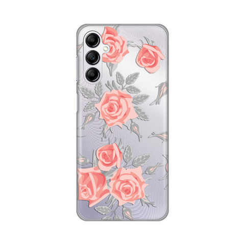 PRINT silikonska futrola skin (ultra tanka) - Samsung A145R Galaxy A14 4G Elegant Roses.