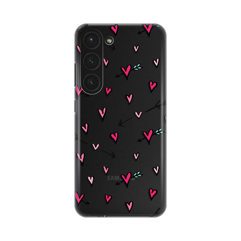 PRINT silikonska futrola skin (ultra tanka) - Samsung S911B Galaxy S23 Heart Pattern.