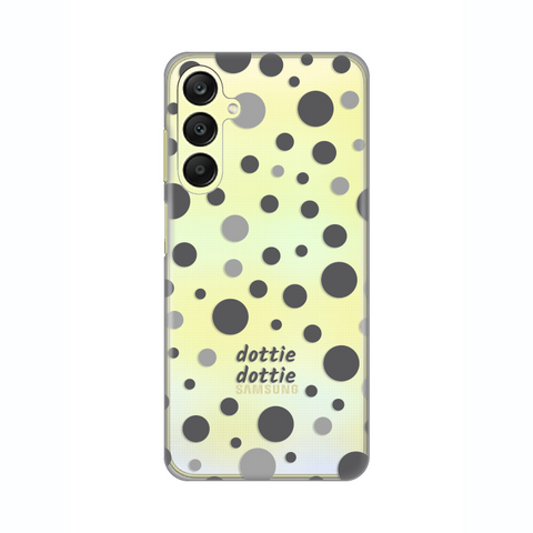 PRINT silikonska futrola skin (ultra tanka) - Samsung A256 Galaxy A25 5G Dottie Dottie Gray.