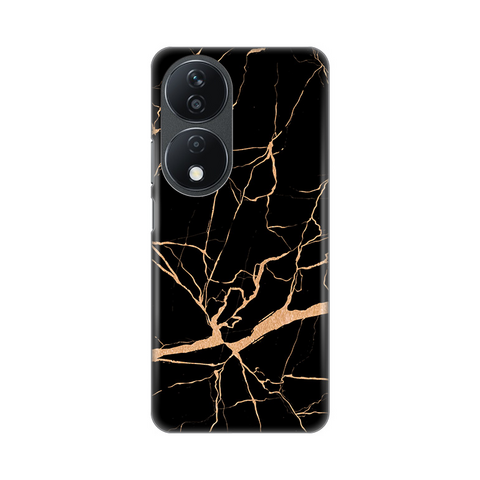 PRINT silikonska futrola - Huawei Honor X7b All crni.