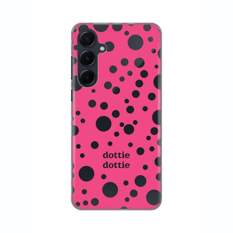 PRINT silikonska futrola skin (ultra tanka) - Samsung A556B Galaxy A55 Dottie Dottie Pink.
