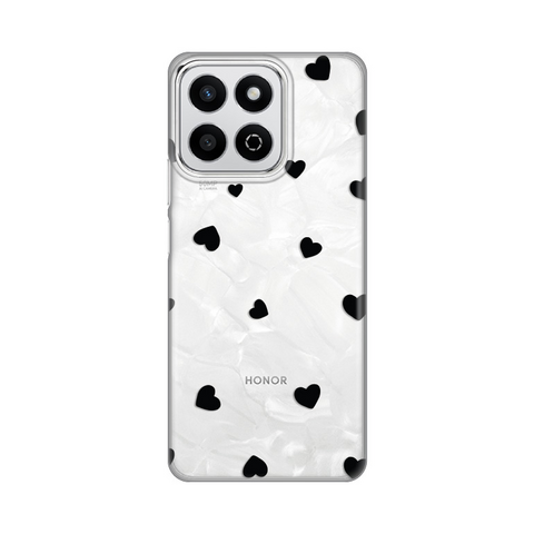 PRINT silikonska futrola skin (ultra tanka) - Huawei Honor 200 Smart/Honor X7c Hearts.