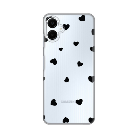 PRINT silikonska futrola skin (ultra tanka) - Samsung A065F Galaxy A06 Hearts.