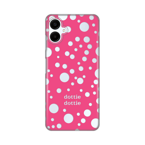 PRINT silikonska futrola skin (ultra tanka) - Samsung A065F Galaxy A06 Dottie Dottie Pink.