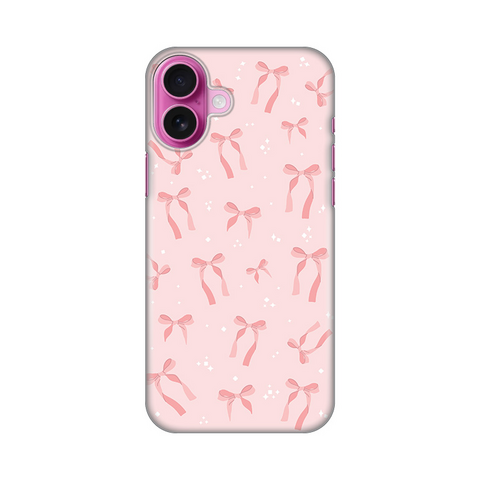 PRINT silikonska futrola - iPhone 16 Plus 6.7 Bow.