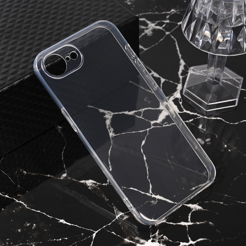 Zastitna silikonska futrola Ultra Thin - iPhone 16e Transparent.