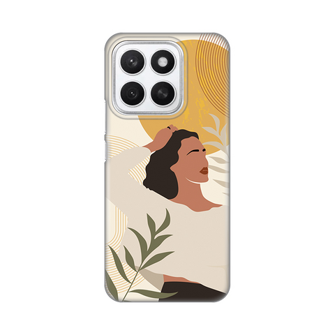 PRINT silikonska futrola skin (ultra tanka) - Huawei Honor X8c Boho Girl.