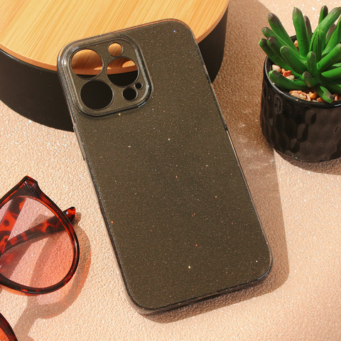 Zastitna futrola Sparkle Dust - iPhone 13 Pro crna.