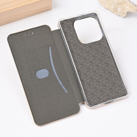 Zastitna futrola Teracell Flip Cover - Xiaomi Redmi Note 14 4G (SRB) zlatna.