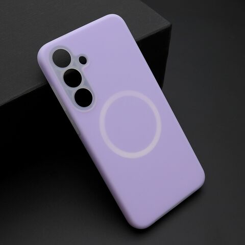 Zastitna futrola PASTEL COLOR MagSafe - Samsung S936 Galaxy S25 Plus 5G ljubicasta (MS).