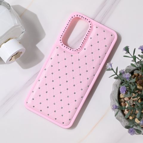 Zastitna futrola Bling - Samsung A566 Galaxy A56 5G roze.