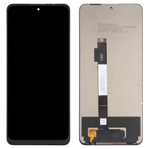 LCD ekran (displej) - Xiaomi Redmi Note 10 Pro 5G + touchscreen crni (TFT).