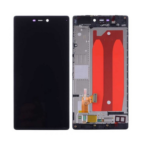 LCD ekran (displej) - Huawei P8 + touchscreen + okvir crni CHO.
