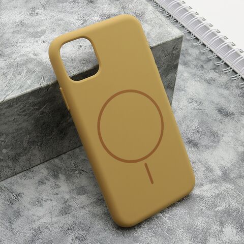 Zastitna futrola FLEX MagSafe - iPhone 11 (6.1) zlatna (MS).