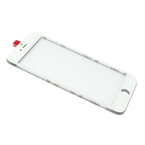 Staklo touchscreen-a - Iphone 6 PLUS sa frejmom + oca beli (MS).