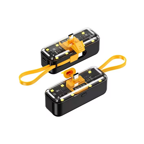 Back Up baterija (univerzalna) prenosiva baterija privezak Oxpower 5000mAh Type C crna.