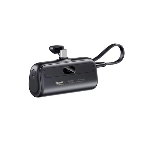 Back Up baterija (univerzalna) REMAX RPP-76 fast charging Type-C 5000mAh crni (MS).