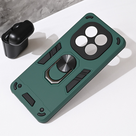Zastitna futrola Hard Ring - Xiaomi Redmi Note 14 Pro Plus 5G (EU) tamno zelena.