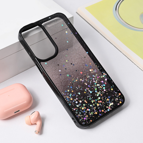 Zastitna futrola okvir Glitter - Samsung A165F Galaxy A16 crna.