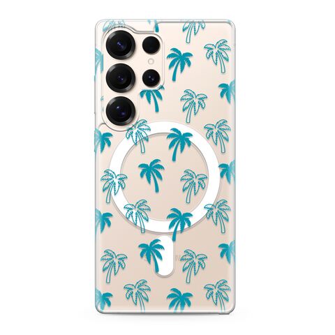 Zastitna futrola silikonska print MagSafe - Samsung S938 Galaxy S25 Ultra 5G palm (MS).
