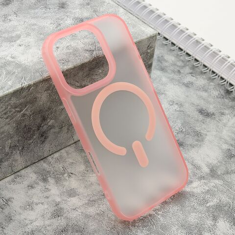 Zastitna futrola BLURRY MagSafe - iPhone 16 Pro (6.3) roze (MS).