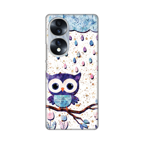 PRINT silikonska futrola skin (ultra tanka) - Huawei Honor 70 Owl.