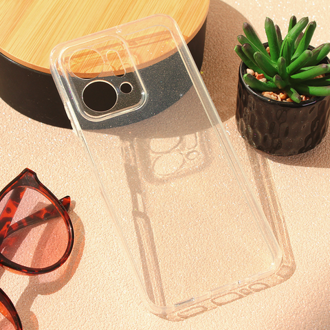 Zastitna futrola Sparkle Dust - Huawei Honor X7a Transparent.