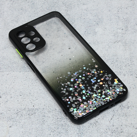 Zastitna futrola okvir Glitter - Samsung A136 Galaxy A13 5G/A047 Galaxy A04s crna.