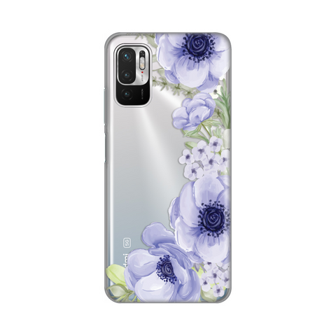PRINT silikonska futrola skin (ultra tanka) - Xiaomi Redmi Note 10 5G Blue Roses.