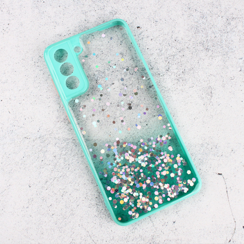 Zastitna futrola okvir Glitter - Samsung G996B Galaxy S21 Plus 5G mint.