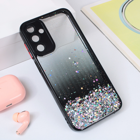 Zastitna futrola okvir Glitter - Samsung A156 Galaxy A15 5G crna.