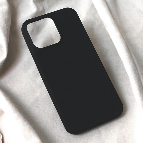 Zastitna futrola Teracell Soft Velvet - iPhone 15 Pro Max 6.7 crna.
